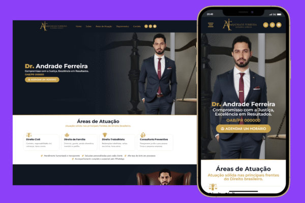 Site Para Advogados
